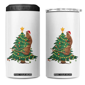 Marcus The Worm Meme Funny Christmas 4 in 1 Can Cooler Tumbler TS14 One Size: 16 oz White Print Your Wear