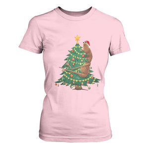 Marcus The Worm Meme Funny Christmas T Shirt For Women TS14 Light Pink Print Your Wear