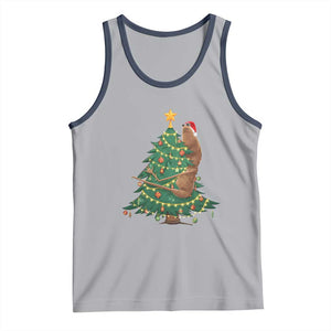 Marcus The Worm Meme Funny Christmas Tank Top TS14 Athletic Heather Navy Print Your Wear