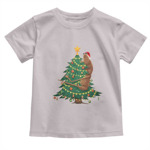 Marcus The Worm Meme Funny Christmas Toddler T Shirt TS14 Ice Gray Print Your Wear