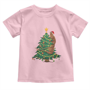 Marcus The Worm Meme Funny Christmas Toddler T Shirt TS14 Light Pink Print Your Wear