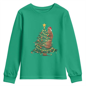 Marcus The Worm Meme Funny Christmas Youth Sweatshirt TS14 Irish Green Print Your Wear