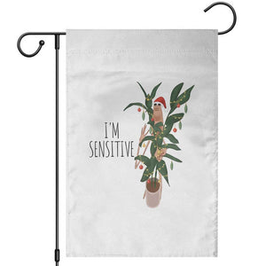 Marcus The Worm Christmas Meme Garden Flag I Am Sensitive TS14 White Print Your Wear