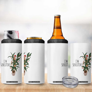 Marcus The Worm Christmas Meme 4 in 1 Can Cooler Tumbler I Am Sensitive TS14 Print Your Wear