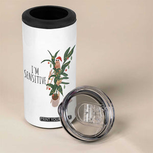 Marcus The Worm Christmas Meme 4 in 1 Can Cooler Tumbler I Am Sensitive TS14 Print Your Wear
