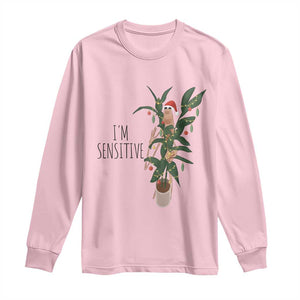 Marcus The Worm Christmas Meme Long Sleeve Shirt I Am Sensitive TS14 Light Pink Print Your Wear