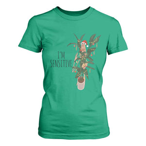 Marcus The Worm Christmas Meme T Shirt For Women I Am Sensitive TS14 Irish Green Print Your Wear