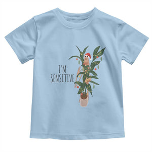Marcus The Worm Christmas Meme Toddler T Shirt I Am Sensitive TS14 Light Blue Print Your Wear