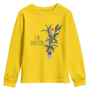 Marcus The Worm Christmas Meme Youth Sweatshirt I Am Sensitive TS14 Daisy Print Your Wear