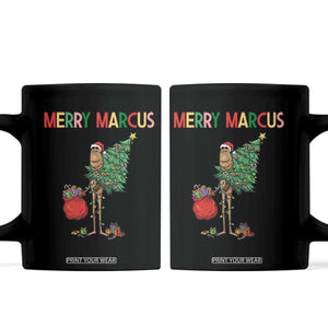 Marcus The Worm Christmas Meme Coffee Mug TS14 Black Print Your Wear
