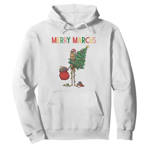 Marcus The Worm Christmas Meme Hoodie TS14 White Print Your Wear