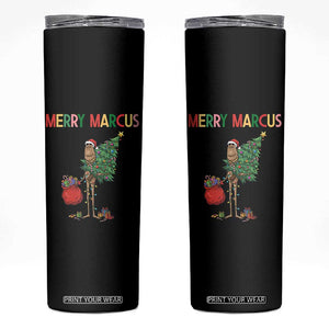 Marcus The Worm Christmas Meme Skinny Tumbler TS14 Black Print Your Wear