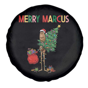 Marcus The Worm Christmas Meme Spare Tire Cover TS14 Print Your Wear