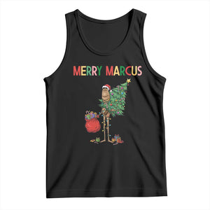 Marcus The Worm Christmas Meme Tank Top TS14 Black Print Your Wear