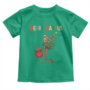 Marcus The Worm Christmas Meme Toddler T Shirt TS14 Irish Green Print Your Wear