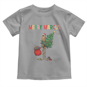 Marcus The Worm Christmas Meme Toddler T Shirt TS14 Sport Gray Print Your Wear