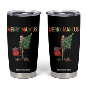 Marcus The Worm Christmas Meme Tumbler Cup TS14 Black Print Your Wear