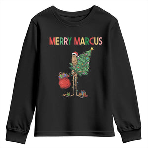 Marcus The Worm Christmas Meme Youth Sweatshirt TS14 Black Print Your Wear