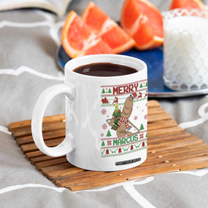 Marcus The Worm Christmas Meme Coffee Mug Funny Brain Rot Xmas TS14 Print Your Wear