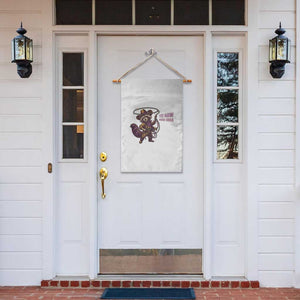 Mardi Gras Raccoon Garden Flag Yee Haw Cowboy Mardi Gras Carnival Trendy Meme TS14 Print Your Wear