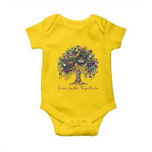 Mardi Gras Mask Tree Baby Onesie Laissez Les Bon Temps Rouler TS14 Daisy Print Your Wear