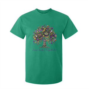 Mardi Gras Mask Tree T Shirt For Kid Laissez Les Bon Temps Rouler TS14 Irish Green Print Your Wear