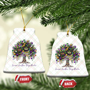 Mardi Gras Mask Tree Ceramic Ornament Laissez Les Bon Temps Rouler TS14 Print Your Wear