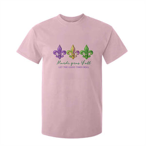 Mardi Gras T Shirt For Kid Let The Good Time Roll TS14 Light Pink Print Your Wear