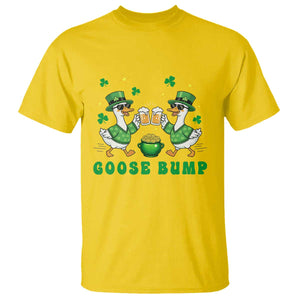 Funny St Patricks Day Goose Drinking Beer T Shirt Goose Bump TS14 Daisy Print Your Wear