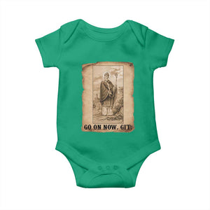 Funny Saint Patrick Irish Catholic St Patrick's Day Baby Onesie Go On Now Git TS14 Irish Green Print Your Wear