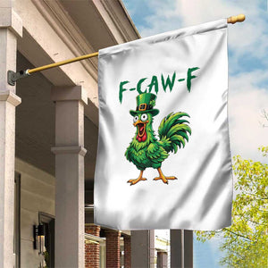 Funny St Patricks Day Lucky Chicken Garden Flag F Caw F TS14 Print Your Wear