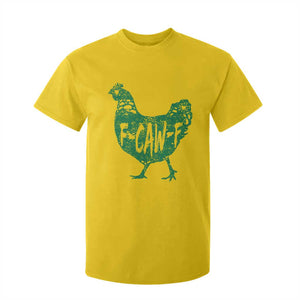 F Caw F Lucky Chicken T Shirt For Kid Funny St Patricks Day TS14 Daisy Print Your Wear