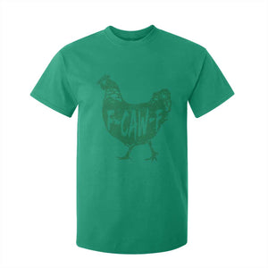 F Caw F Lucky Chicken T Shirt For Kid Funny St Patricks Day TS14 Irish Green Print Your Wear