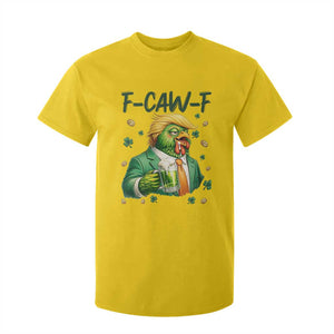Funny Trump Chicken St Patricks Day T Shirt For Kid F Caw F Lucky Irish TS14 Daisy Print Your Wear