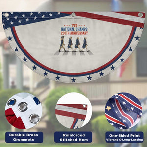 Smoking Golden Retriever Patriotic Fan Flag Funny Dog Lover Dad 4th Of July