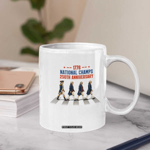 1776 National Champs Coffee Mug Funny Founding Father Roading Parody 4th of July