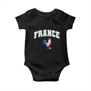 France Flag Gallic Rooster French National Pride Baby Onesie