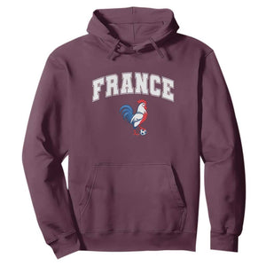 France Flag Gallic Rooster French National Pride Hoodie