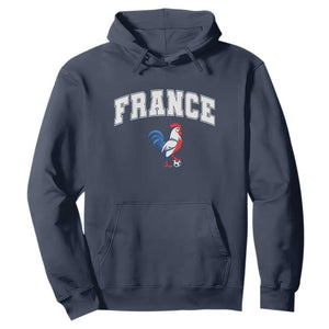 France Flag Gallic Rooster French National Pride Hoodie