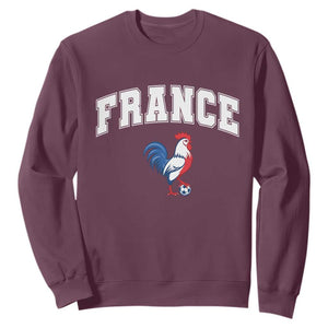 France Flag Gallic Rooster French National Pride Sweatshirt