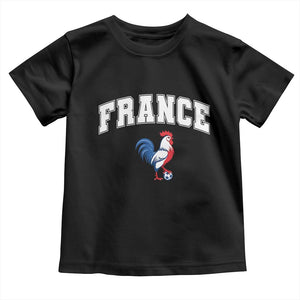 France Flag Gallic Rooster French National Pride Toddler T Shirt