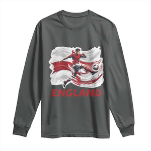 England Soccer Fan English Flag Long Sleeve Shirt