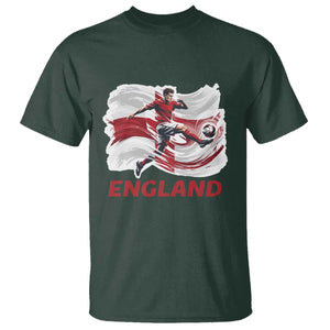 England Soccer Fan English Flag T Shirt