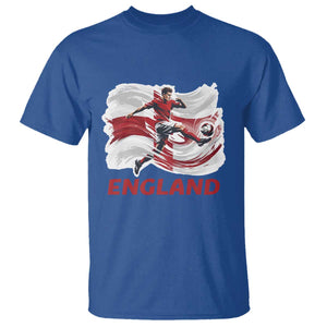 England Soccer Fan English Flag T Shirt