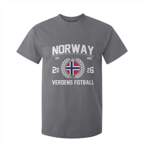 Norway Soccer Football Fan 2026 Norwegian Flag T Shirt For Kid