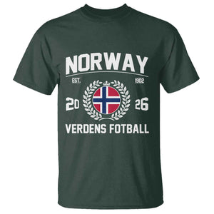 Norway Soccer Football Fan 2026 Norwegian Flag T Shirt