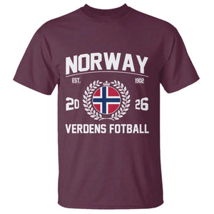 Norway Soccer Football Fan 2026 Norwegian Flag T Shirt