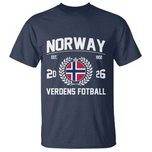 Norway Soccer Football Fan 2026 Norwegian Flag T Shirt