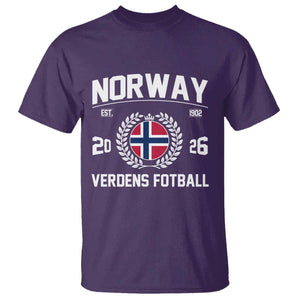 Norway Soccer Football Fan 2026 Norwegian Flag T Shirt