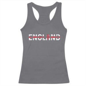 England English Flag Vintage Racerback Tank Top